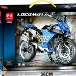Klocki konstrukcyjne Motocykl 341 elementów K2260
