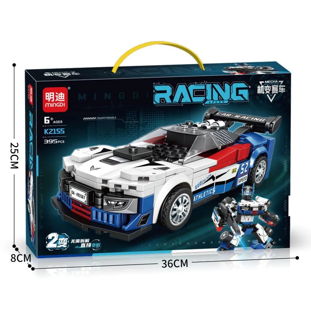 Klocki Mingo Racing Samochód Wyścigowy K6215 395 pcs