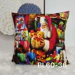 Poszewki 40x40 cm świąteczny Mikołaj z misiem BLG60-36