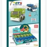 Zabawka Truck Slime kolorowe pojazdy 12 szt