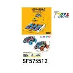 Zabawki Off Road 6PCS kolorowe samochody terenowe