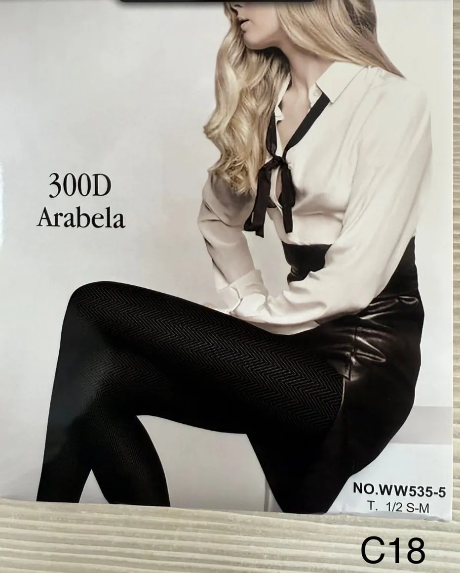 Rajstopy damskie Arabela 300D S/M, L-XL