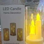 Lampki LED Candle Home Decoration 3 szt