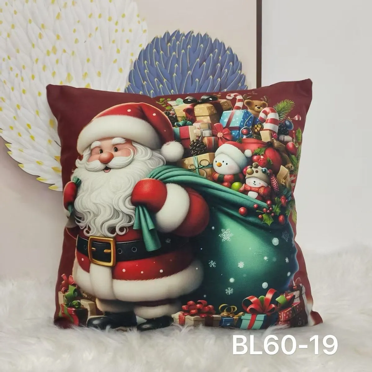 Poszewki Homefore99 Świąteczny Santa 40x40cm