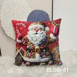 Poszewki Homefore99 Świąteczny Mikołaj 40x40cm