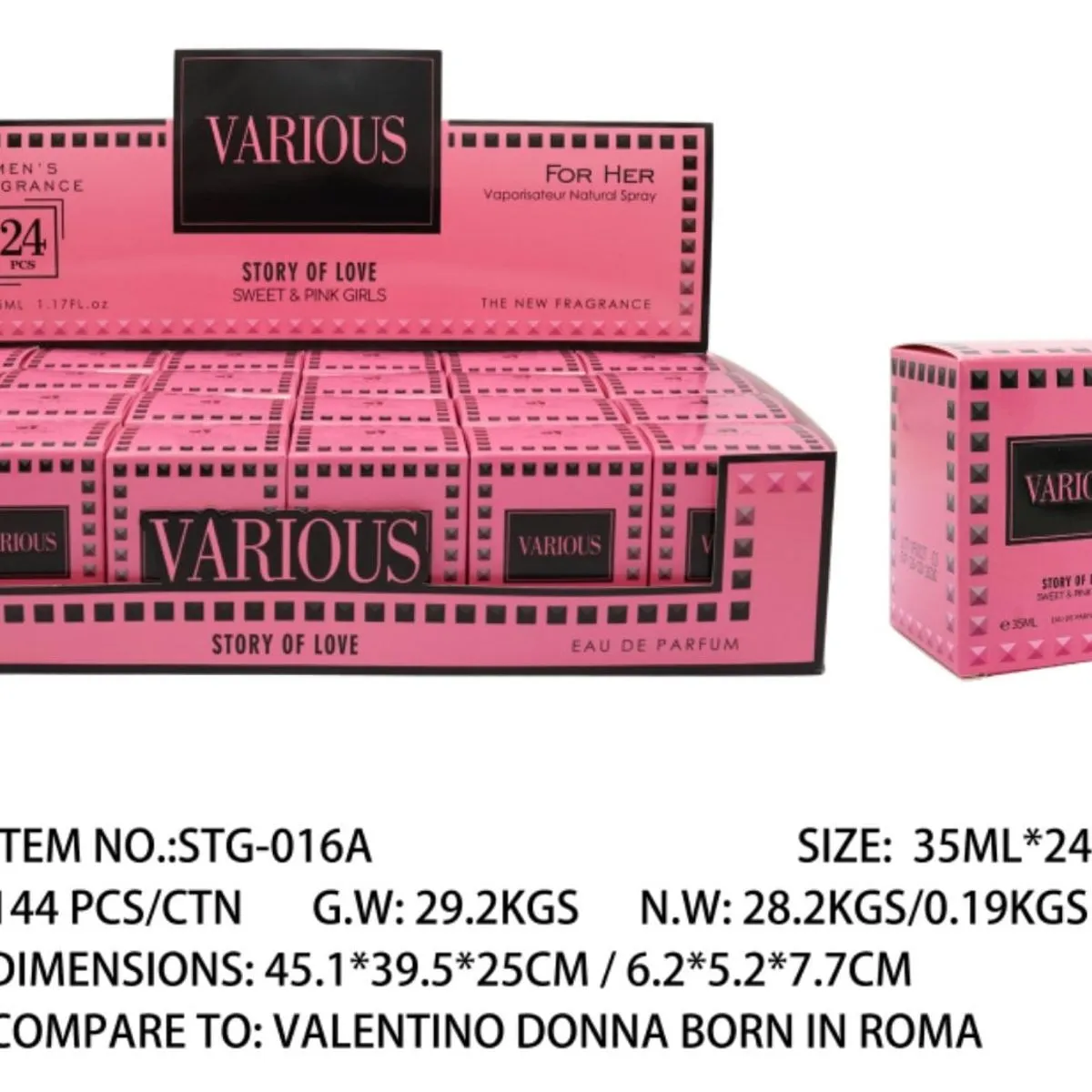 Perfumy Various Story of Love 35ml dla Niej