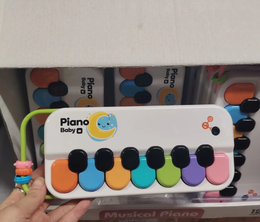 Pianinko Muzyczne 2w1 Baby Piano