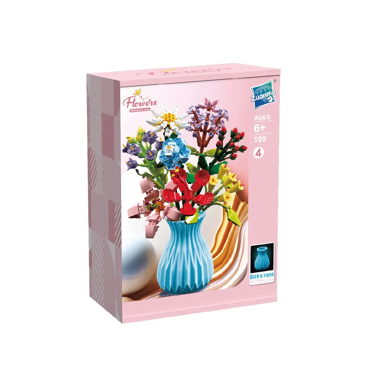 Klocki Flowers Bouquet 48 elementów wiek 6+