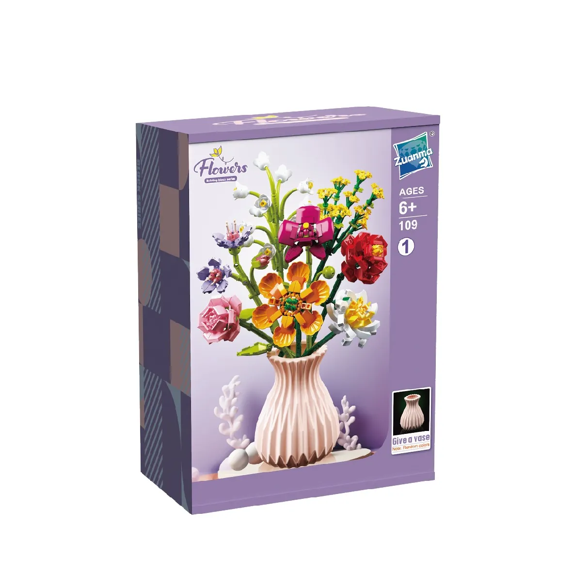 LEGO Flowers Bouquet 10328 Klocki Kwiaty 6+