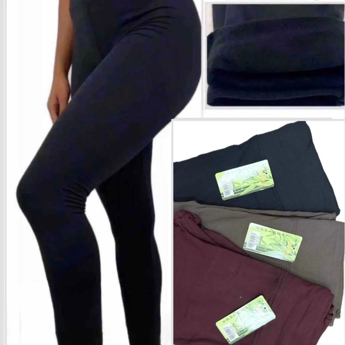 Legginsy damskie termoaktywne XL-6XL A23029