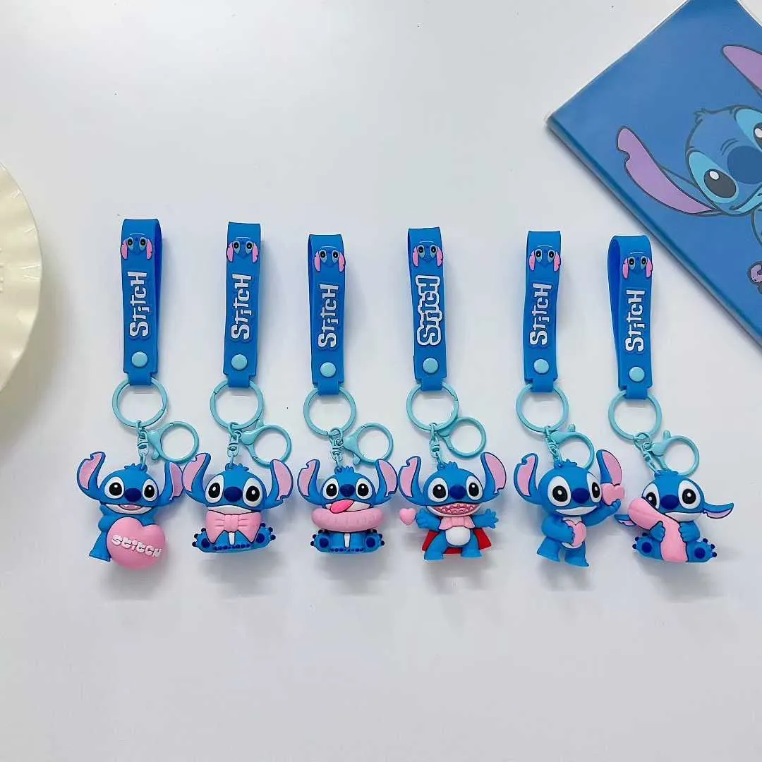 Brelok do Kluczy Stitch Lofi 6 wzorów