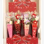 Zestaw Prezentowy Miś Kwiaty Wang Qiao Gong 12 szt