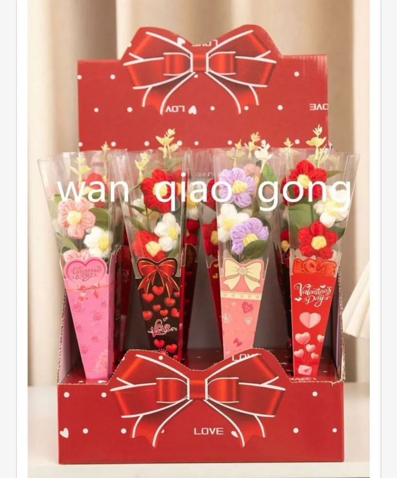 Zestaw Prezentowy Miś Kwiaty Wang Qiao Gong 12 szt