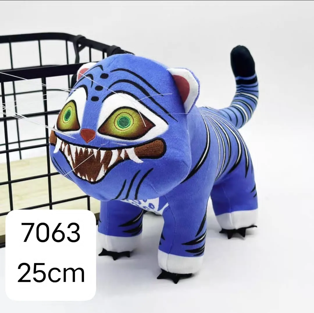 Maskotka Kot Tygrys Kpop Niebieski 25 cm