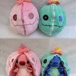 Maskotka Pluszowa Stitch i Scrump w Zapinanym Etui Mix 12szt