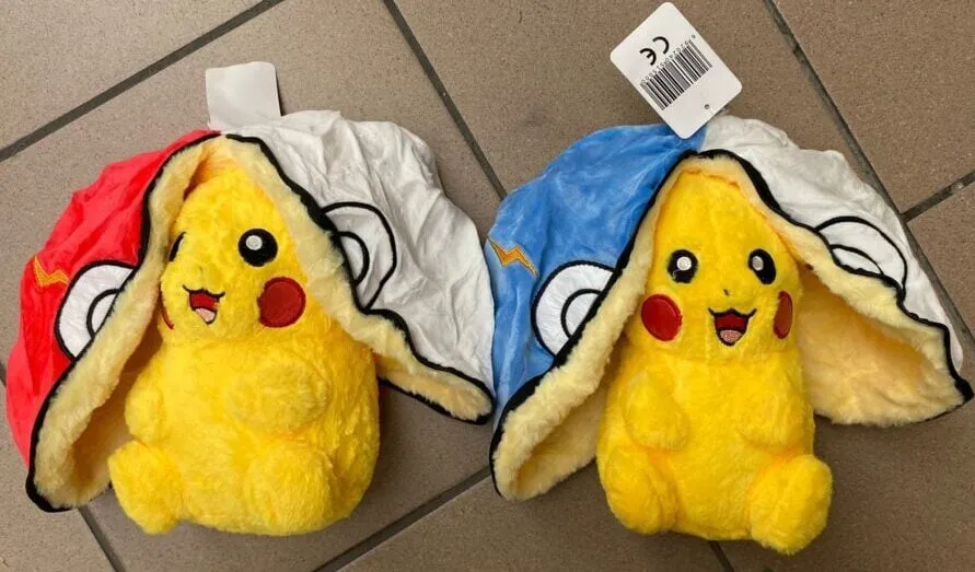 Maskotka Pluszowa 90cm Pikachu w Kapturze Pokeball Mix