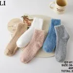 Skarpetki damskie SO&LI fuzzy, rozmiar 36-38/38-41, 40 szt