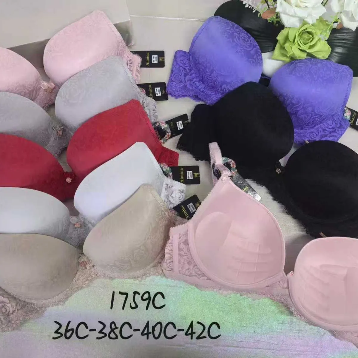 Biustonosz damski 36C-38C-40C-42C 1759C