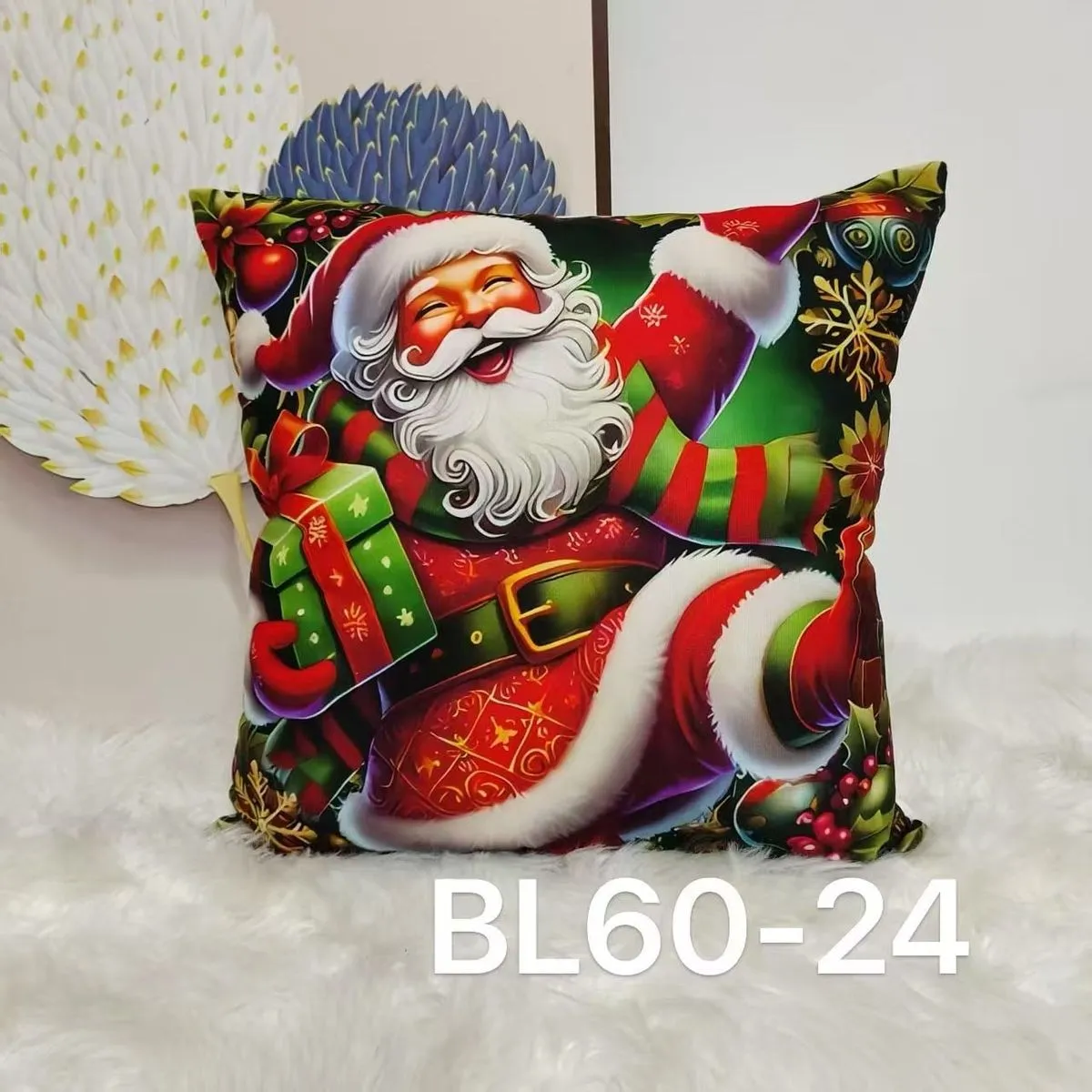 Poszewka Świąteczny Santa Claus 40x40cm