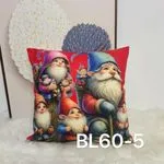 Poszewka na poduszkę świąteczne gnomki 40x40cm