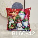 Poszewka Świąteczny Elf Renifer Bałwan 40x40cm