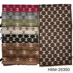 Szaliki damskie HXM-25350 wzór CC multikolor