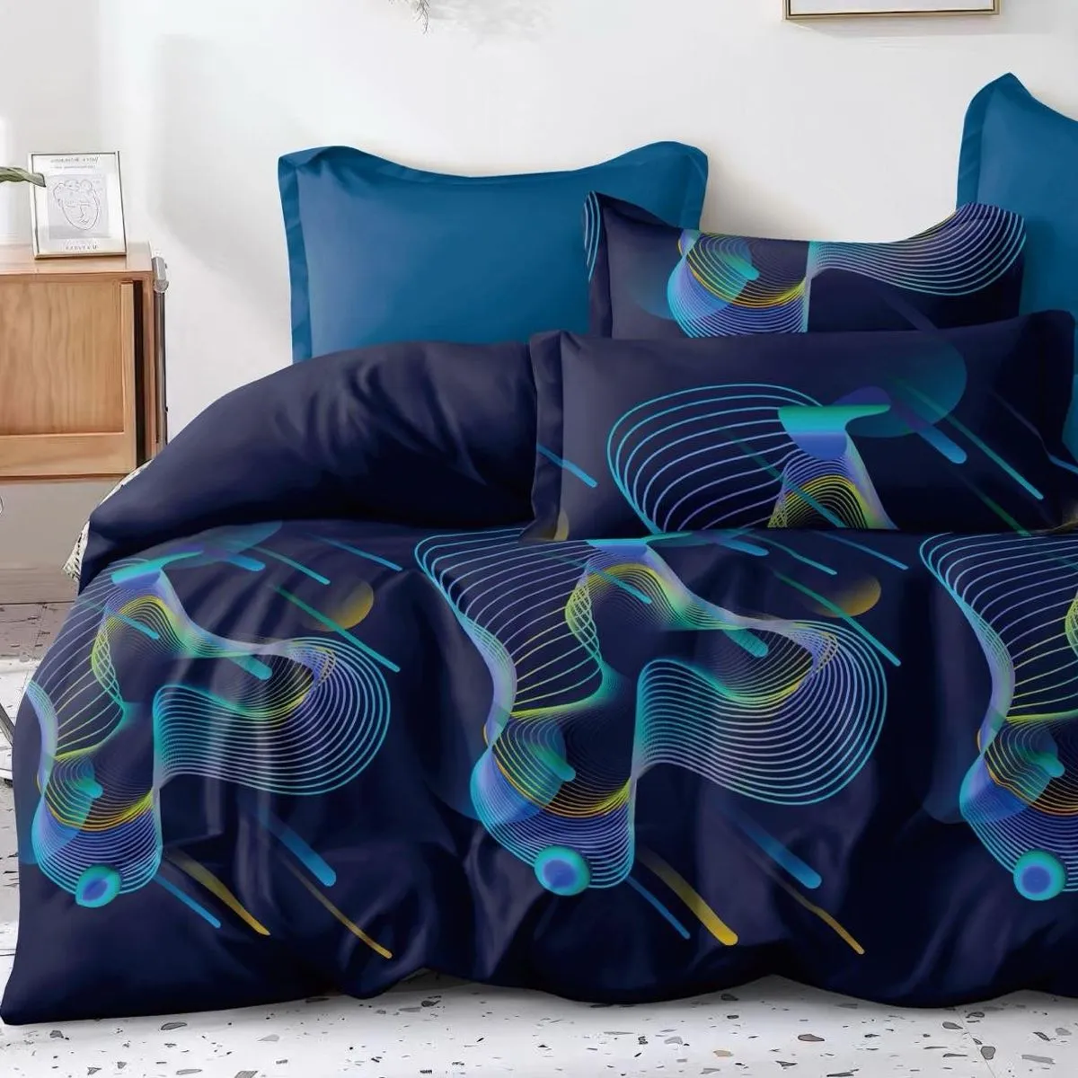 Komplet Pościel MILANO Satyna Bawełna 4CZ 200/220
