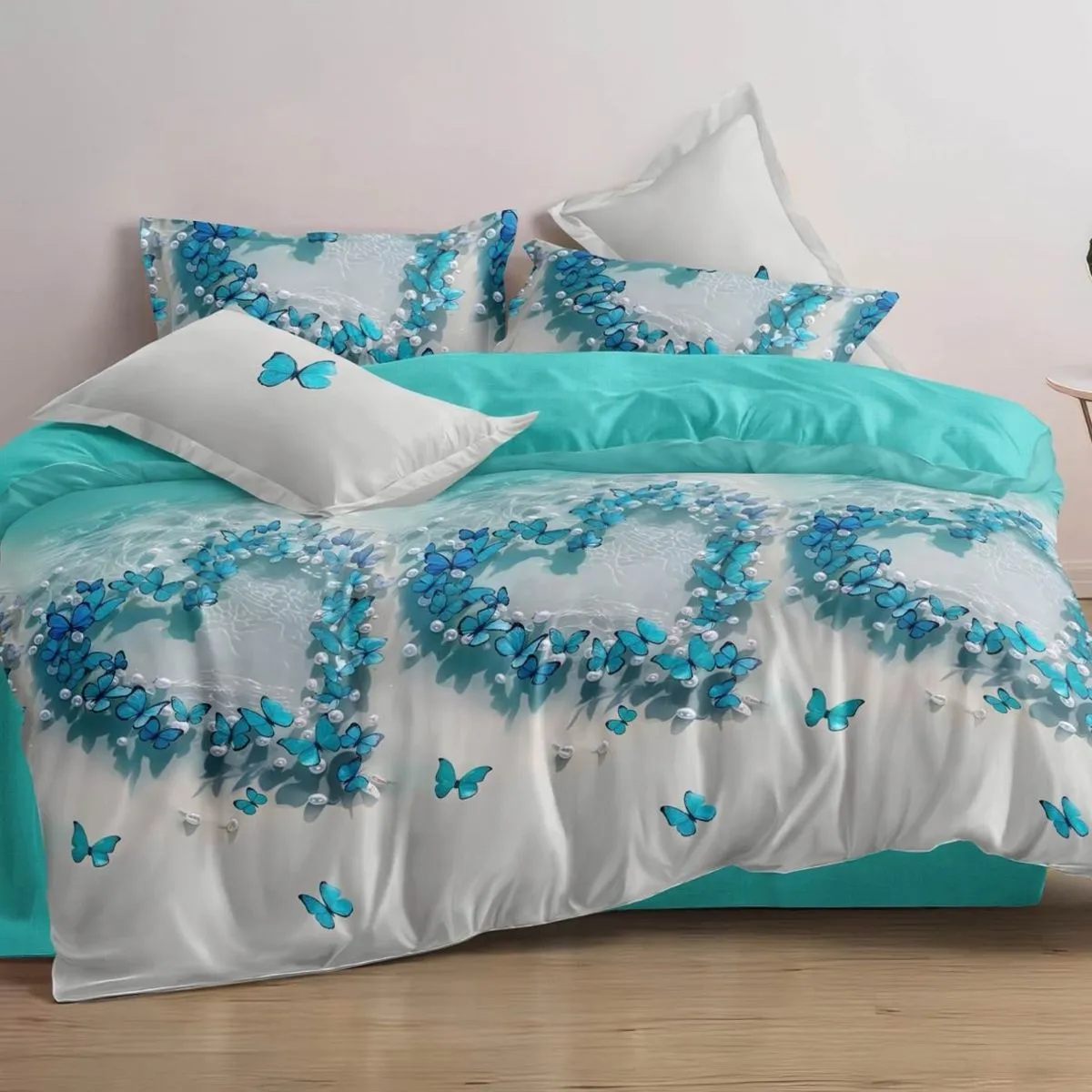 Komplet Pościel MILANO Satyna Bawełna 4CZ 200/220 A52
