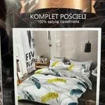 Komplet Pościeli 4CZ 160/200 100% Satyna Bawełniana