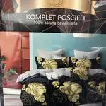 Komplet Pościeli 4CZ 160/200 100% Satyna Bawełniana