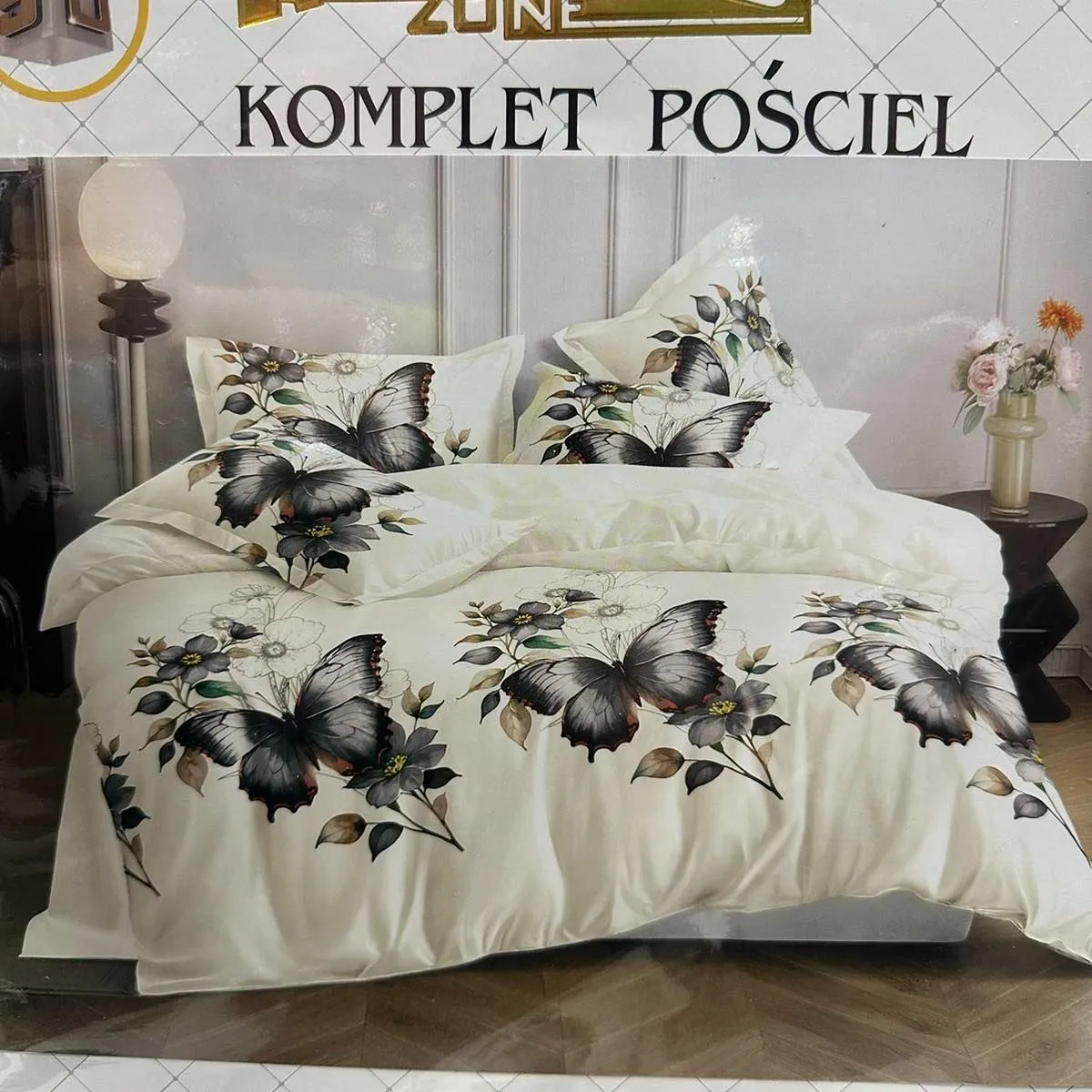 Komplet Pościeli Milano 4cz 160/200 100% nie farbujące