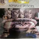 Komplet Pościel 4CZ 160/200 Milano kot szary