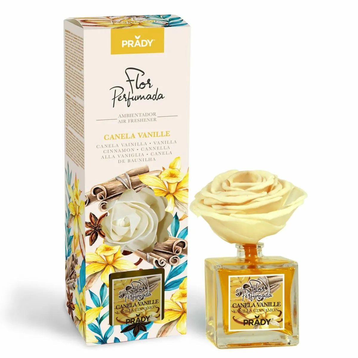 Prady Canea Vanilla 90ml Zapach do Domu z Różą