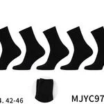 Skarpetki męskie czarne 40-44/42-46 MJYC97210