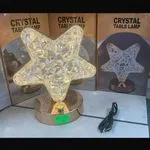 Lampka nocna Crystal Star na stół