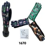 Rękawiczki damskie touch screen z kotami 1670