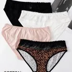 Majtki damskie Finella Cotton S/M L XL 4 szt.