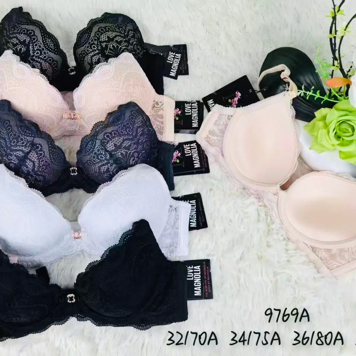 Biustonosz damski koronkowy 32170A 3417A 3680A 3681A