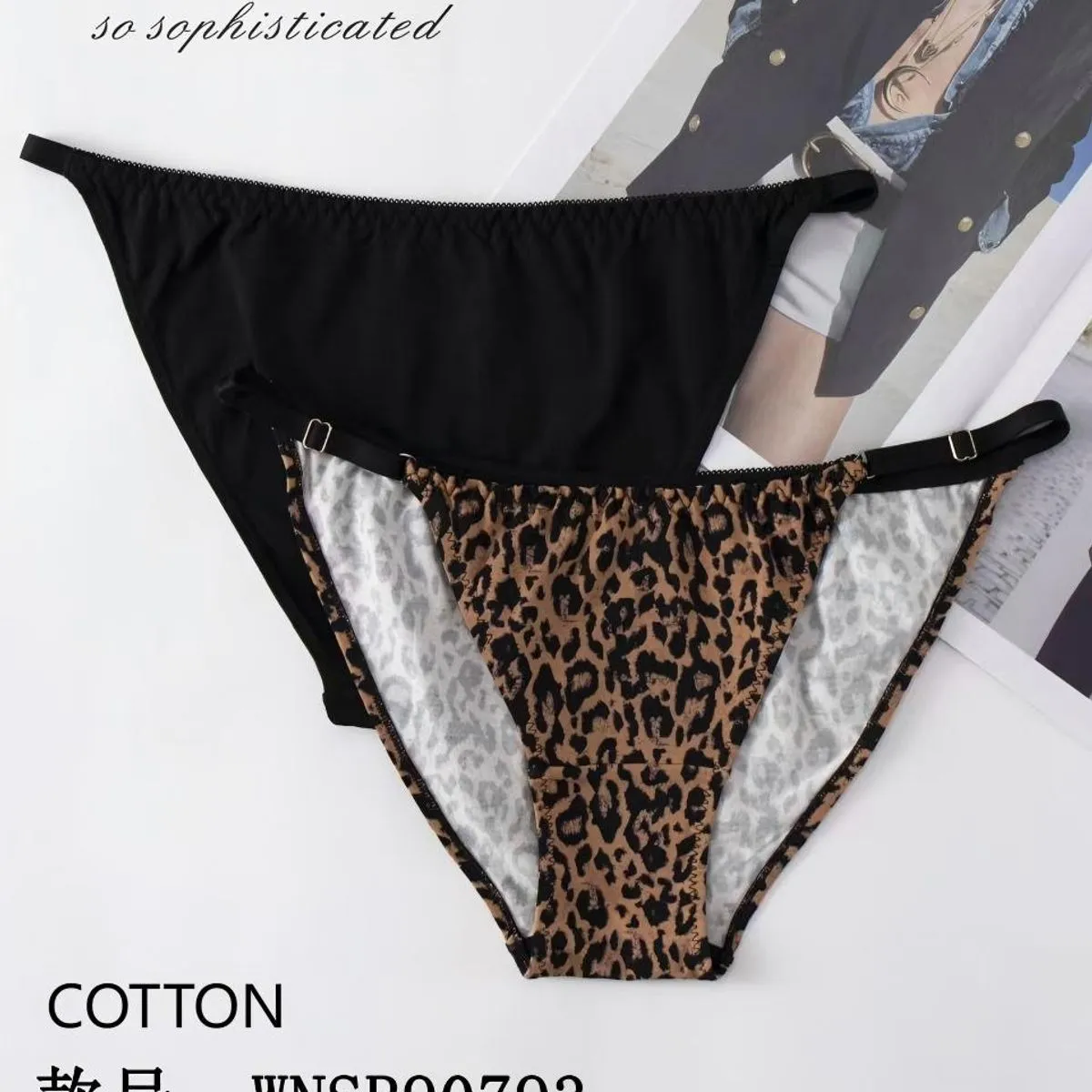 Majtki damskie Finella 2 szt. bawełniane S/M L/XL