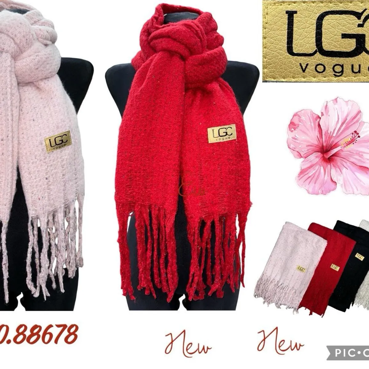 Szaliki damskie LGGC Vogue