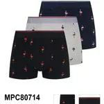 Bokserki męskie 3 szt. XL flamingi 95% bawełna
