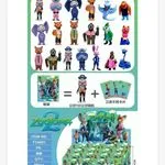 Zabawki Figurki Zootopia Disney 24 szt