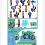 Zabawki Figurki Zootopia 12 szt Zestaw FK24002