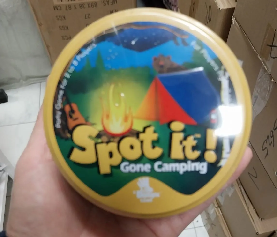 Zabawki Karty Spot It! Gone Camping