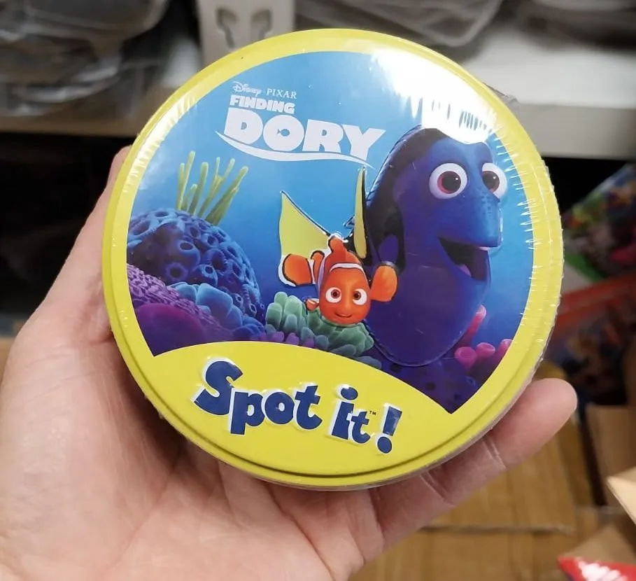 Zabawki Karty Spot It! Finding Dory