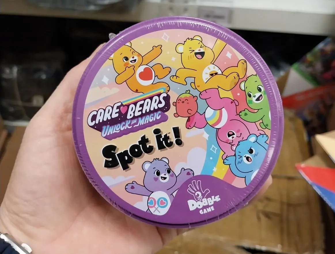 Zabawki Karty Spot It Care Bears Unlock Magic