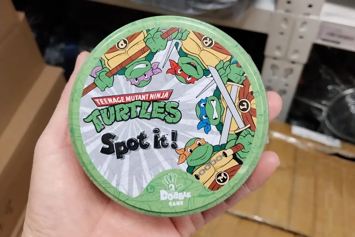 Zabawki Karty Spot It! Teenage Mutant Ninja Turtles