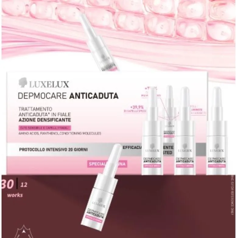 Serum do Włosów Luxelux Dempocare Anticaduta 8x4ml
