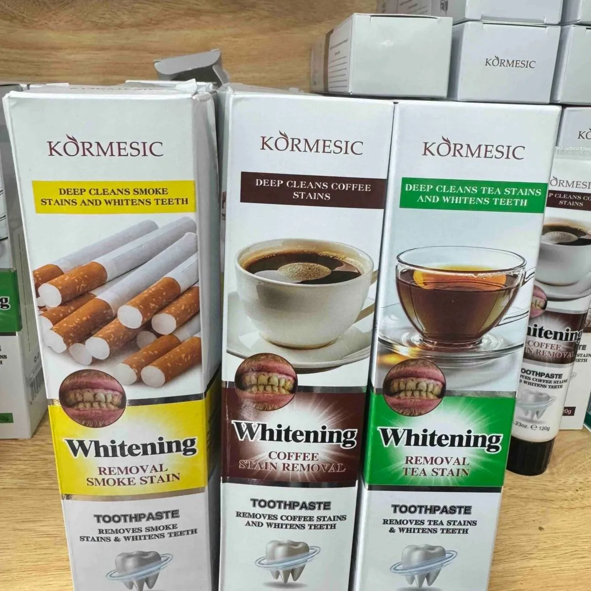 Pasta do zębów Kormesic dla palaczy 125g