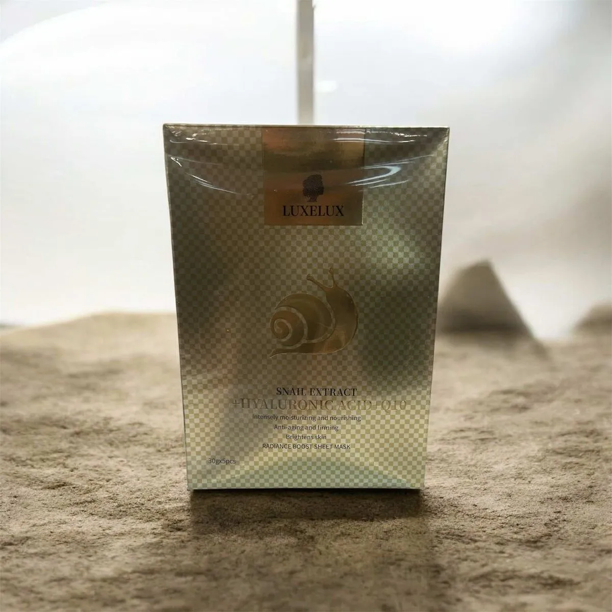 Maska do twarzy Luxelux Snail Extract 5PCS